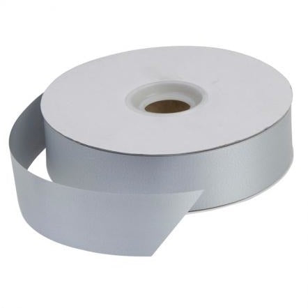 Ribbon Tear Satin Silver 100Y long x 31mm wide #FS5415SP - Each