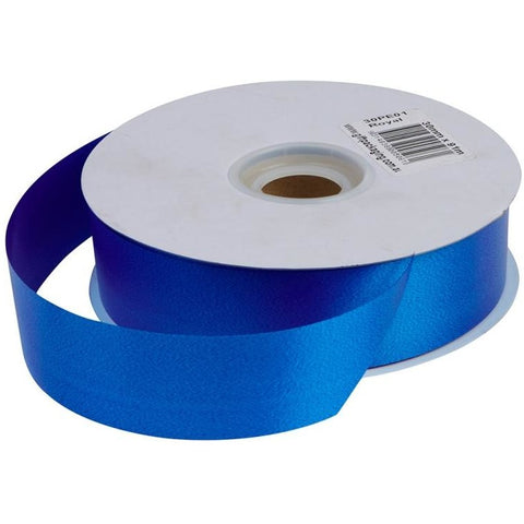 Ribbon Tear Satin True Blue 100Y long x 31mm wide #FS5415TBP - Each