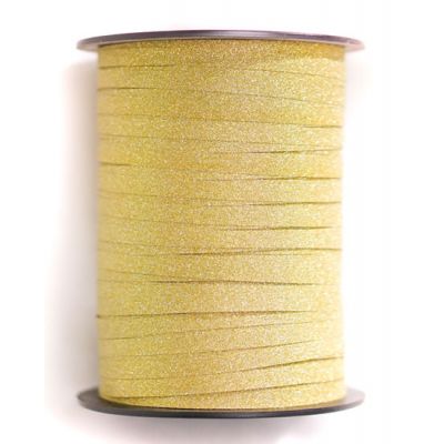 GLITTER Ribbon 227m/248yd x 5mm GOLD each #1241156