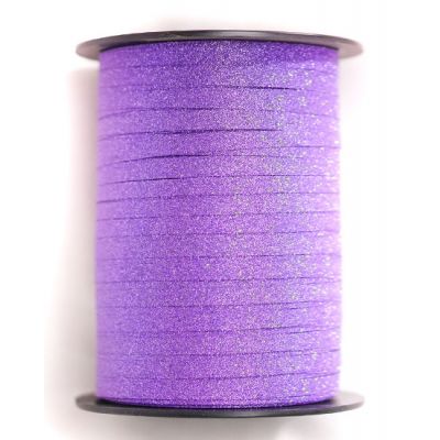 GLITTER Ribbon 227m/248yd x 5mm PURPLE each #1241155