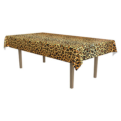 LEOPARD Print Tablecover 137cm x 274cm #B57850