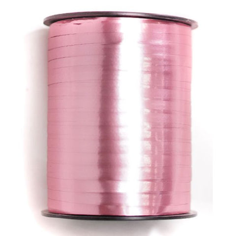 METALLIC Ribbon 455m/497yd x 5mm Satin Chrome PINK each #12410041