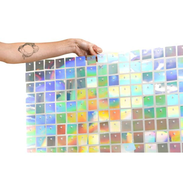 Shimmer Sequin WALL PANEL IRID RAINBOW #2999818