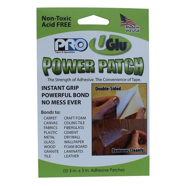 ProTapes Uglu Power Patch 7.6cm x 7.6cm Pack of 6 HAUGLU300