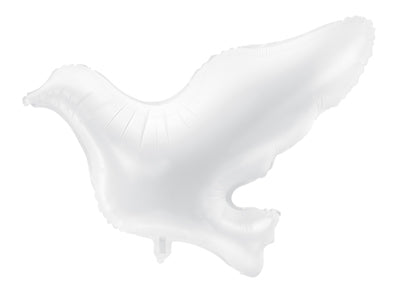 Foil Balloon WHITE DOVE 77 x 66cm #FS2618008